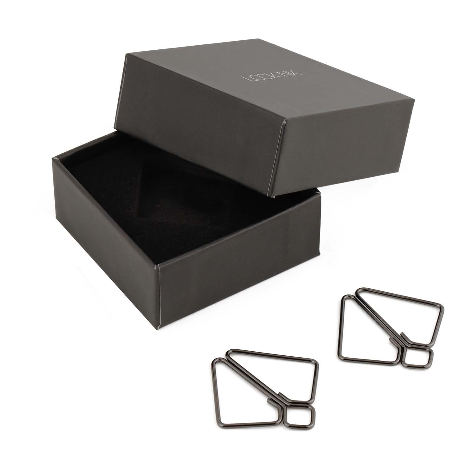 Затискачі для сосків LOCKINK Minimalism Nipple Clamps, сріблясті