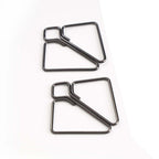 Затискачі для сосків LOCKINK Minimalism Nipple Clamps, сріблясті