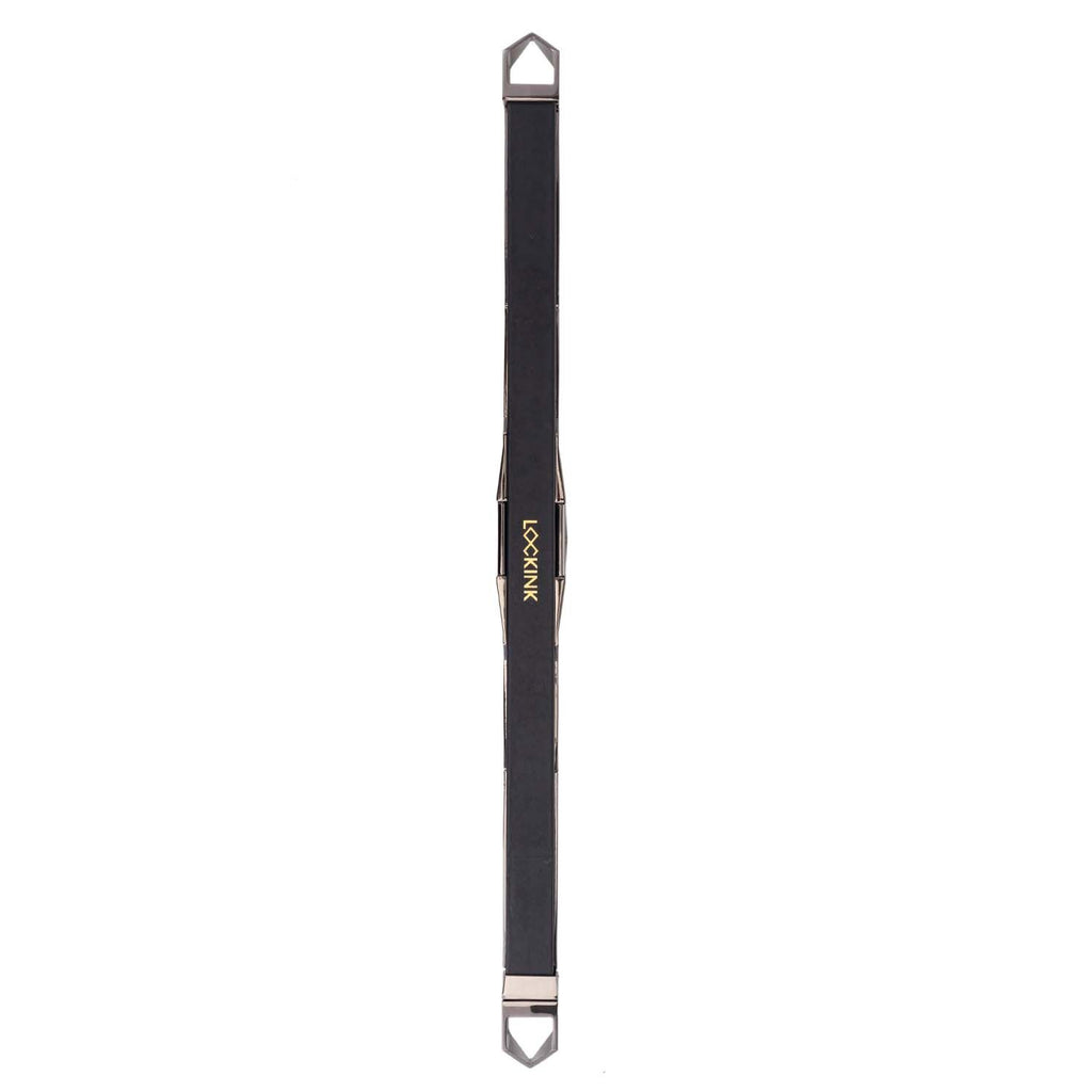 LOCKINK (Китай) Фіксатор-розпірка LOCKINK Adjustable Spreader Bar Set, чорний, шкіряний, ремені для шиї, рук/ніг