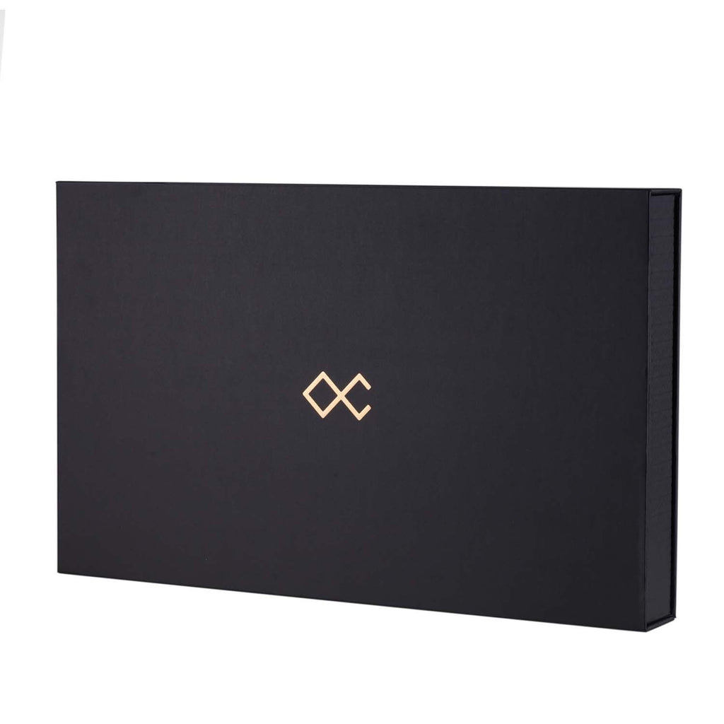 LOCKINK (Китай) Маска на очі LOCKINK Vixen Blindfold, чорна, натуральна шкіра, регульований обсяг