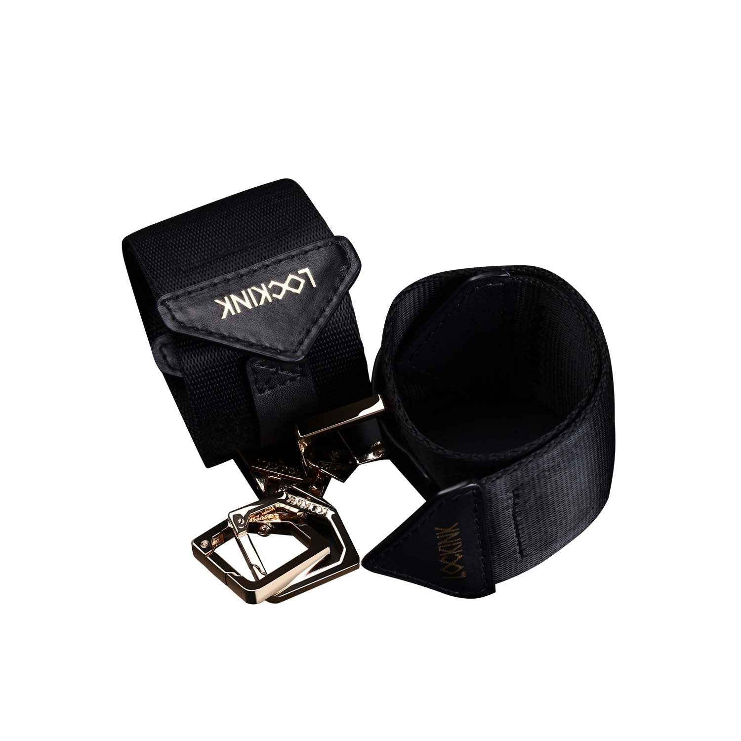 LOCKINK (Китай) Фіксатори рук та ніг для ліжка LOCKINK BDSM Adjustable Bed Restraint Kit