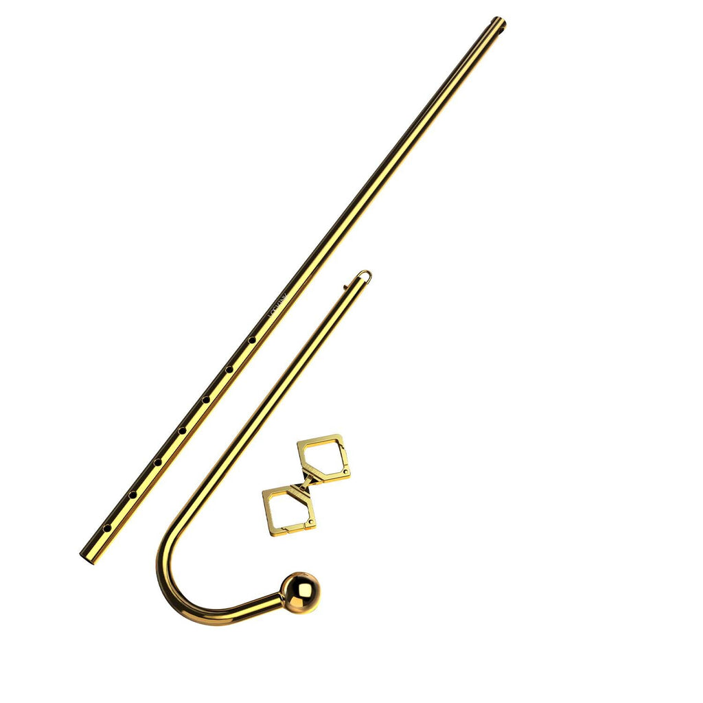 LOCKINK (Китай) Анальний гак LOCKINK Golden Adjustable Anal Hook Set