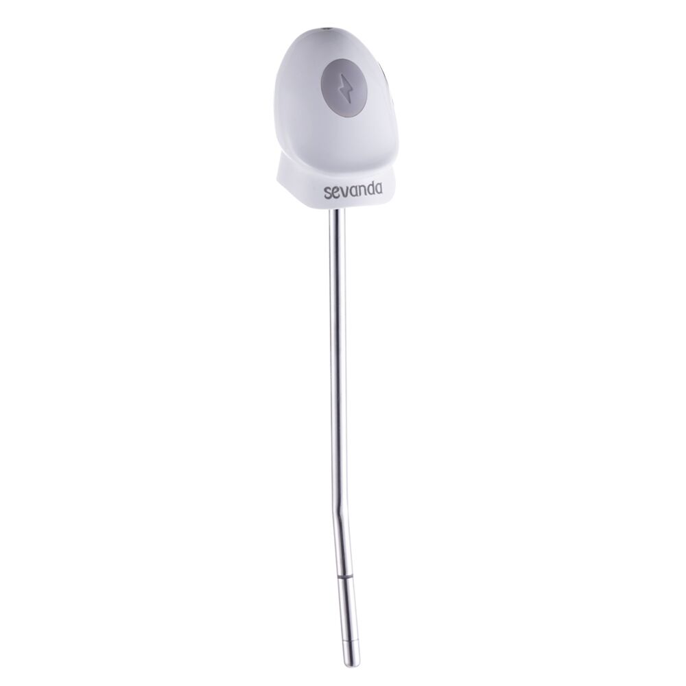 LOCKINK (Китай) Уретральний зонд LOCKINK SEVANDA Vibrating & E-stim Metal Urethral Sounding - White