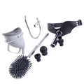 LOCKINK (Китай) Набір для домінування LOCKINK SEVANDA Objectification Bathroom Set, маска та 4 насадки
