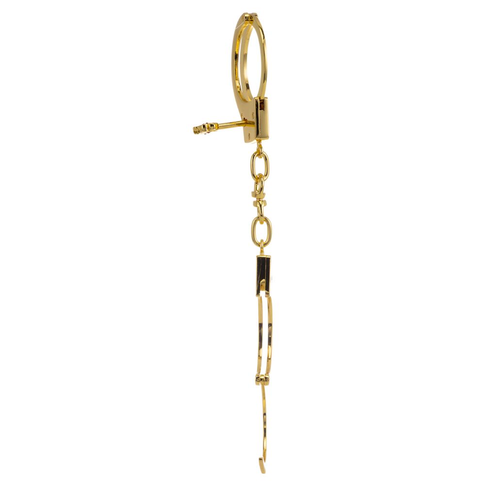 Наручники LOCKINK Pretty-sub Handcuffs, золотисті, металеві, можна відкрити без ключа