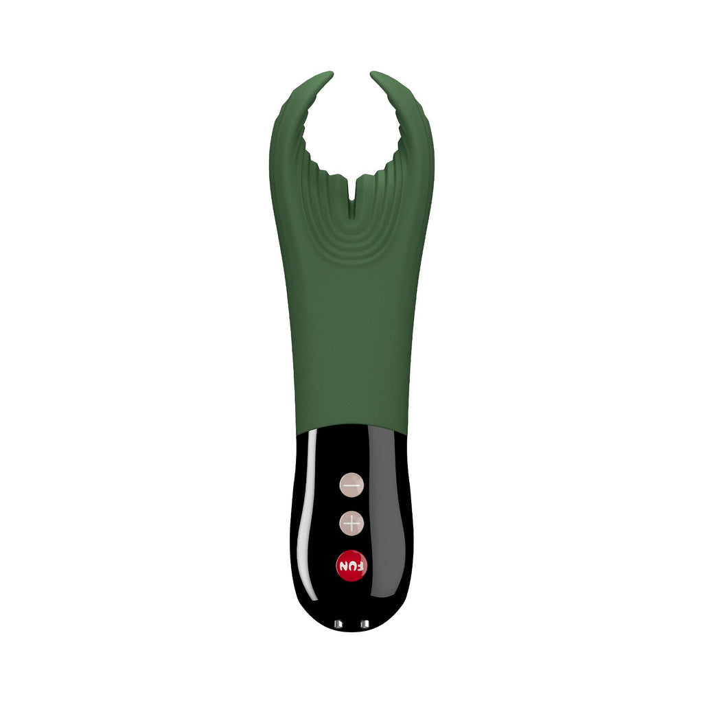 Fun Factory (Німеччина) Вібратор для пеніса Fun Factory MANTA moss green/black, підходить для парних ігор