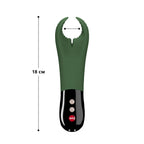 Вібратор для пеніса Fun Factory MANTA moss green/black, підходить для парних ігор