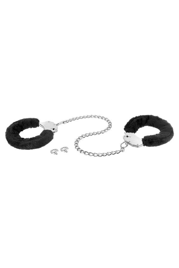 Fetish Tentation (Франція) Поножі Fetish Tentation Adjustable metal and fur ankle cuffs