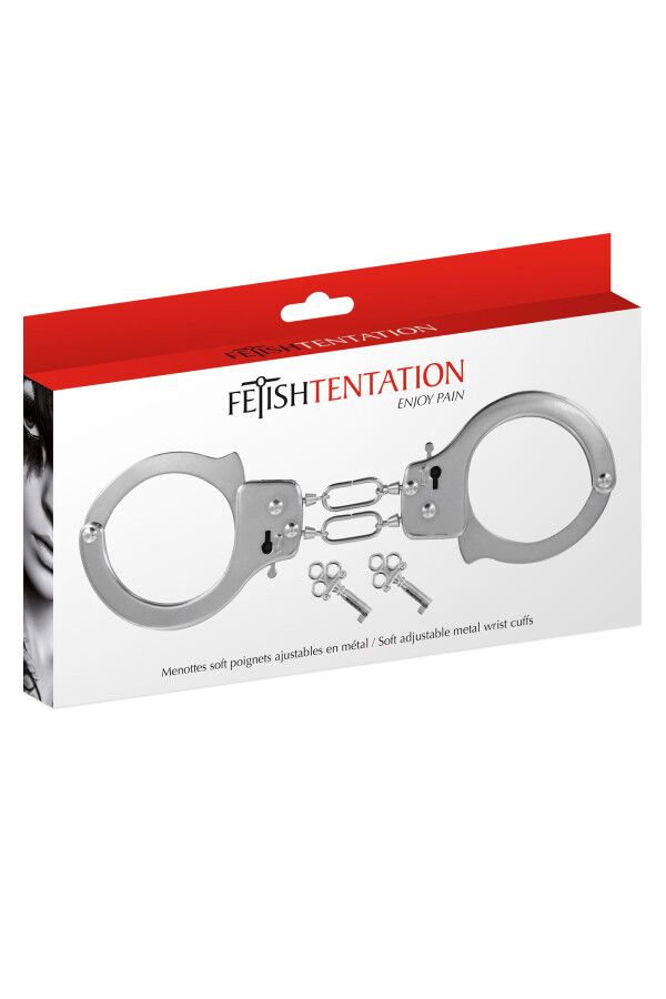 Fetish Tentation (Франція) Наручники Fetish Tentation Soft adjustable metal wrist cuffs