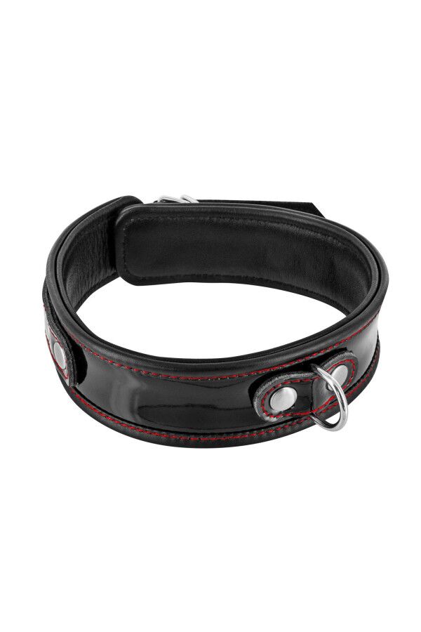 Fetish Tentation (Франція) Нашийник з натуральної шкіри Fetish Tentation Premium Patent leathe chocker