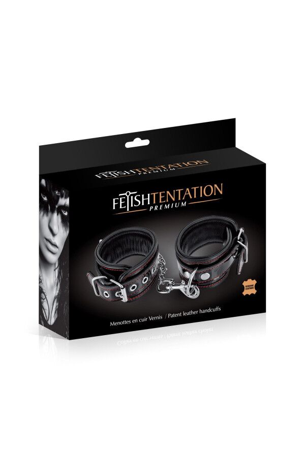 Fetish Tentation (Франція) Наручники Fetish Tentation Premium Patent leather handcuffs