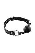 Fetish Tentation (Франція) Кляп Fetish Tentation Premium Leather gag with silicone ball Black