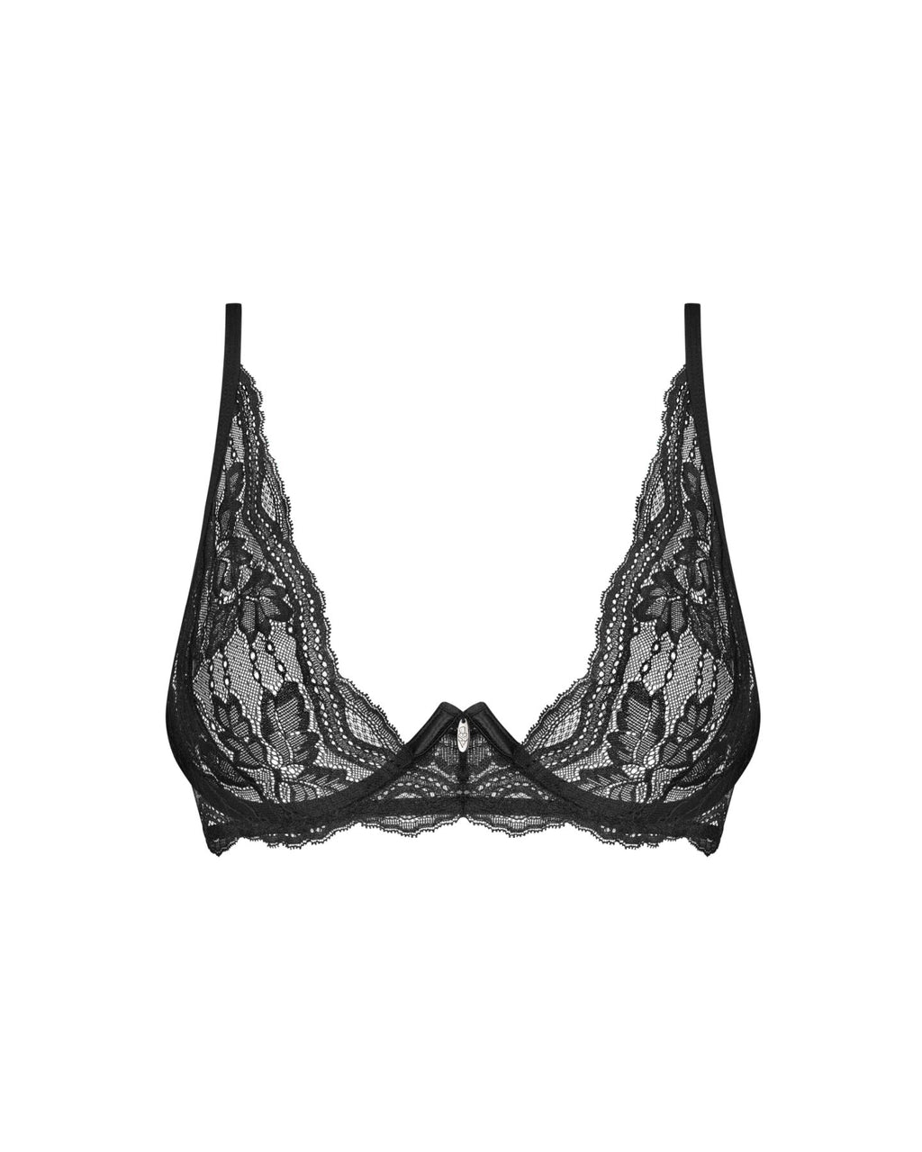 Obsessive (Польща) Бюстгальтер Obsessive Nutris bra, M/L, мереживо, м’які чашки, кісточки під грудьми