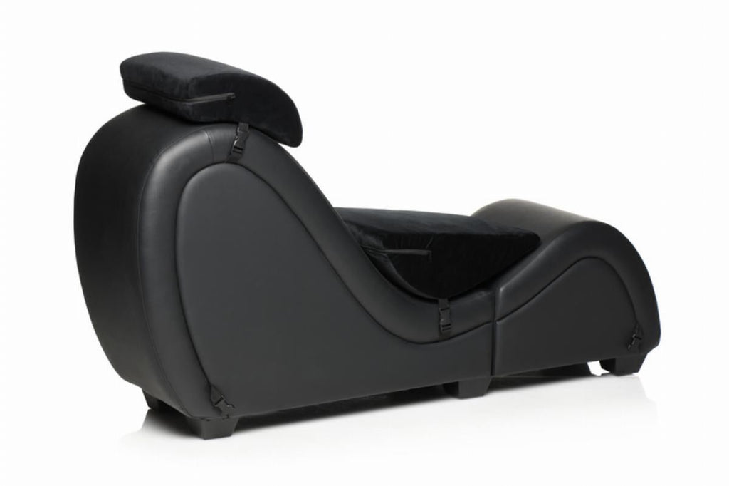 Master Series (США) Секс-крісло з подушками Master Series Kinky Sex Lounge with Cushions - Black