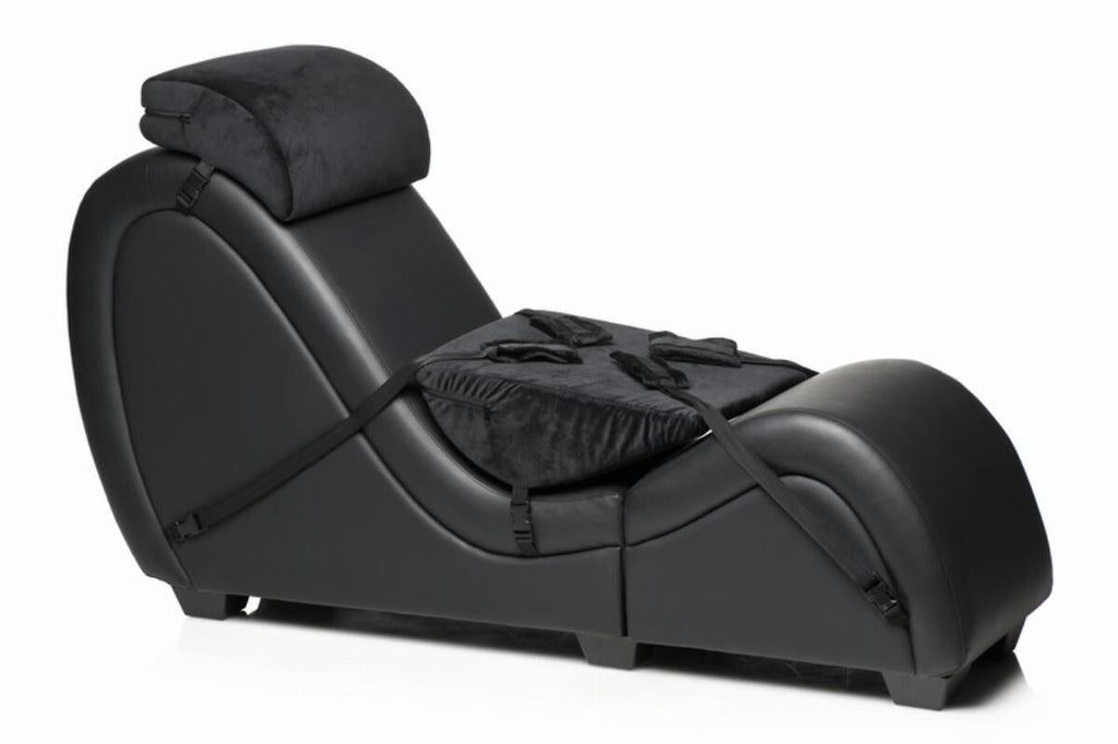 Master Series (США) Секс-крісло з подушками Master Series Kinky Sex Lounge with Cushions - Black