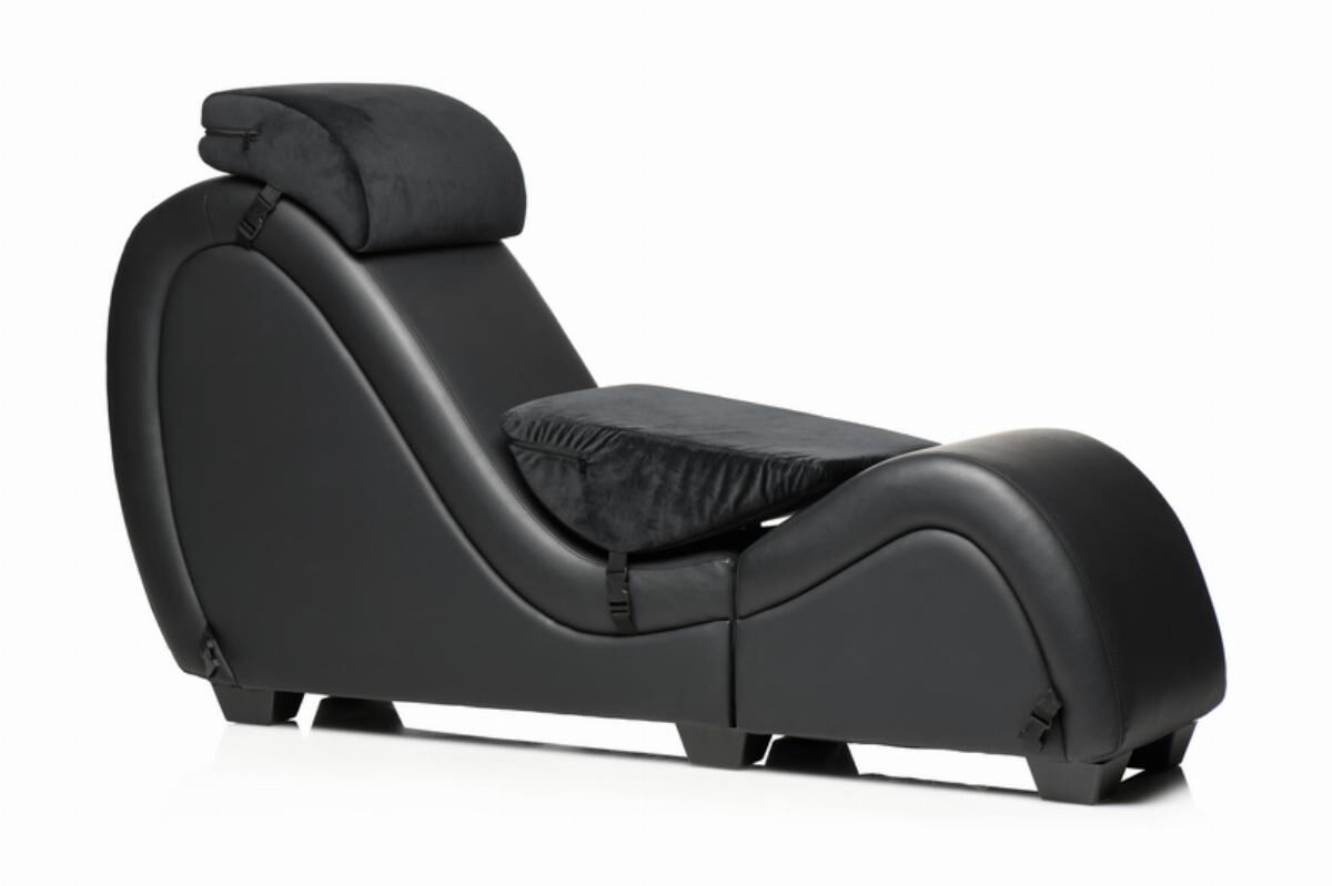 Master Series (США) Секс-крісло з подушками Master Series Kinky Sex Lounge with Cushions - Black