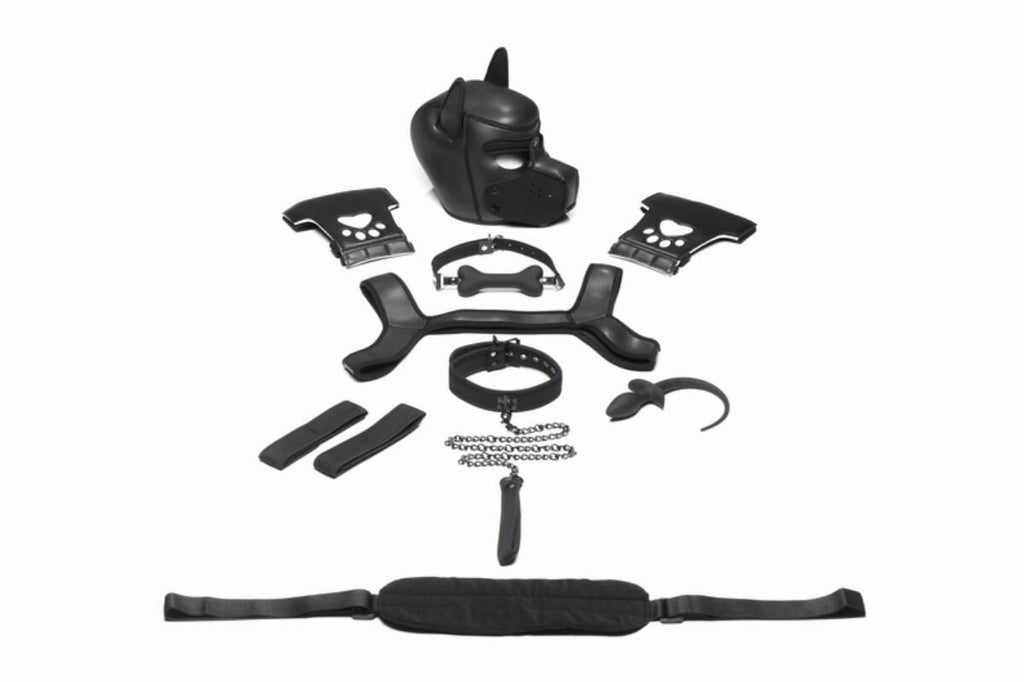 Master Series (США) Набір BDSM цуценя Master Series Luxury Pup Arsenal Set - Black