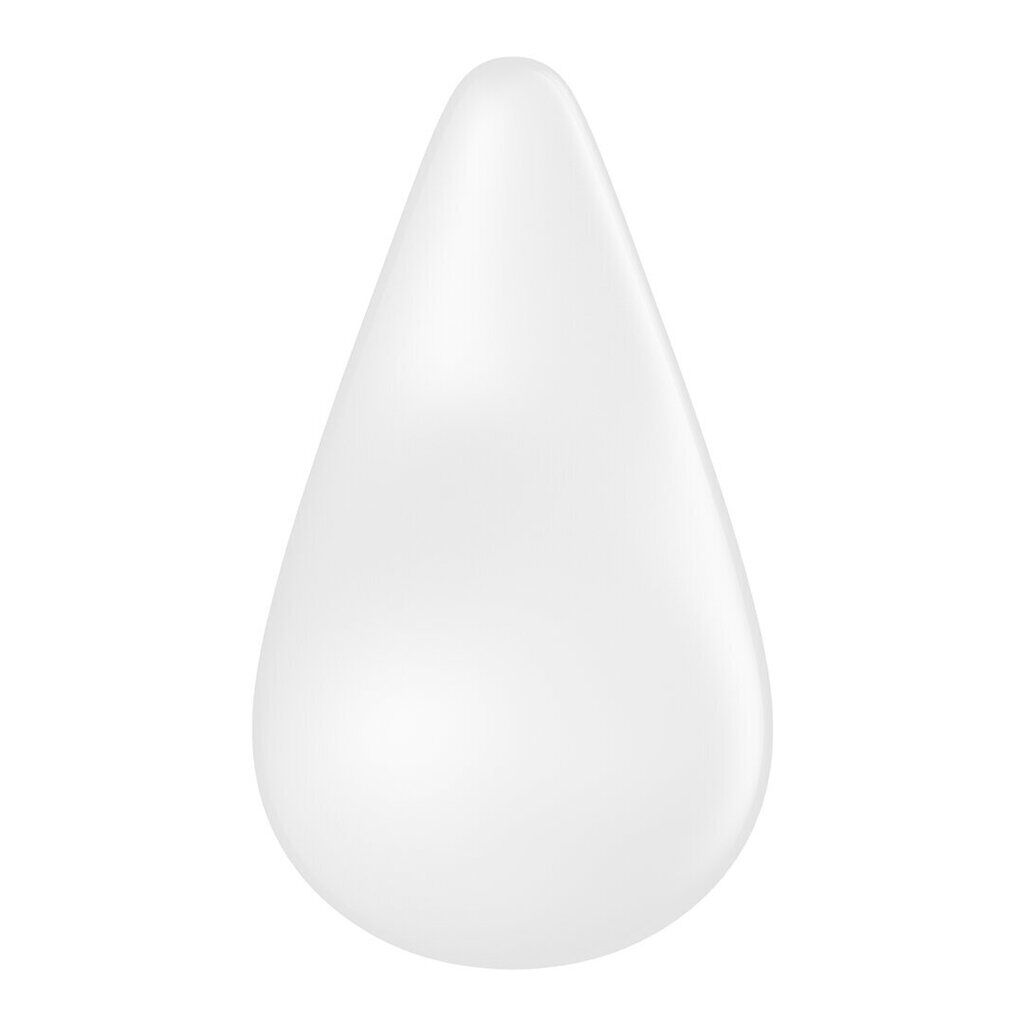 Вібратор для зовнішньої стимуляції Satisfyer Dew Drop White, 2 мотори, 12 режимі