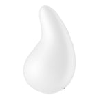Вібратор для зовнішньої стимуляції Satisfyer Dew Drop White, 2 мотори, 12 режимі