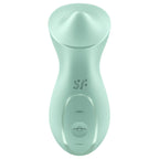 Вібратор для клітора з перлинною стимуляцією Satisfyer Exciterrr Mint, 2 незалежні мотори