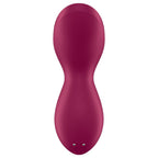 Вібратор для клітора з перлинною стимуляцією Satisfyer Exciterrr Berry, 2 незалежні мотори