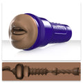 Fleshlight (США) Мастурбатор-ротик Fleshlight Boost Blow Medium Dark Flesh, плаваючі кільця Turbo Tech