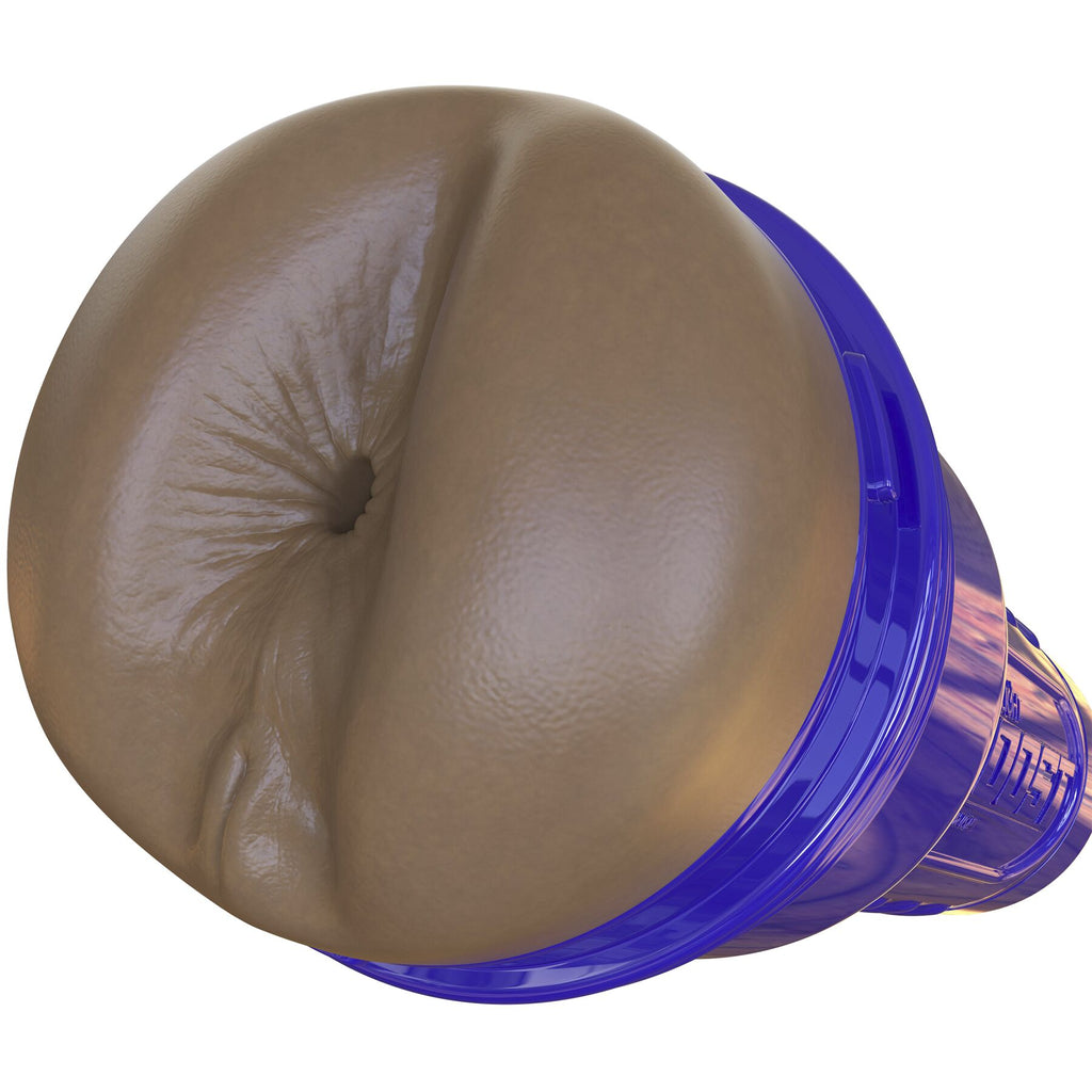 Fleshlight (США) Мастурбатор-попка Fleshlight Boost Blast Female Medium Dark Flesh, плаваючі кільця Turbo Tech