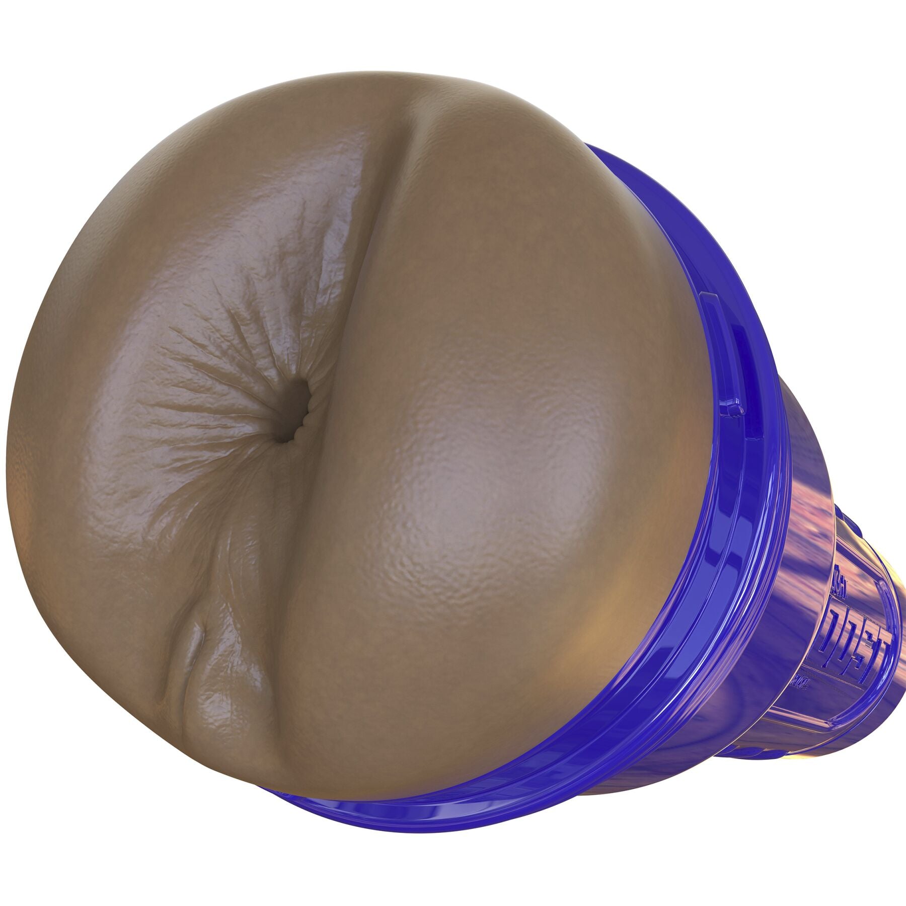 Fleshlight (США) Мастурбатор-попка Fleshlight Boost Blast Female Medium Dark Flesh, плаваючі кільця Turbo Tech