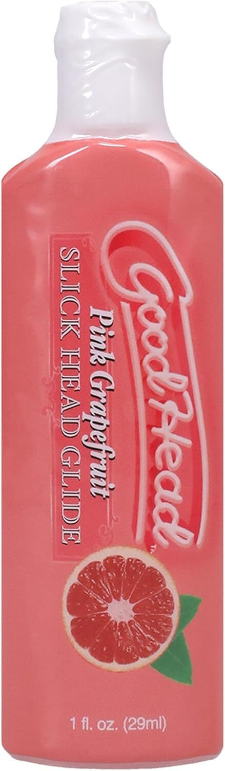 Doc Johnson (США) Набір для мінету Doc Johnson GoodHead Grapefruit Blowjob Set - Yellow