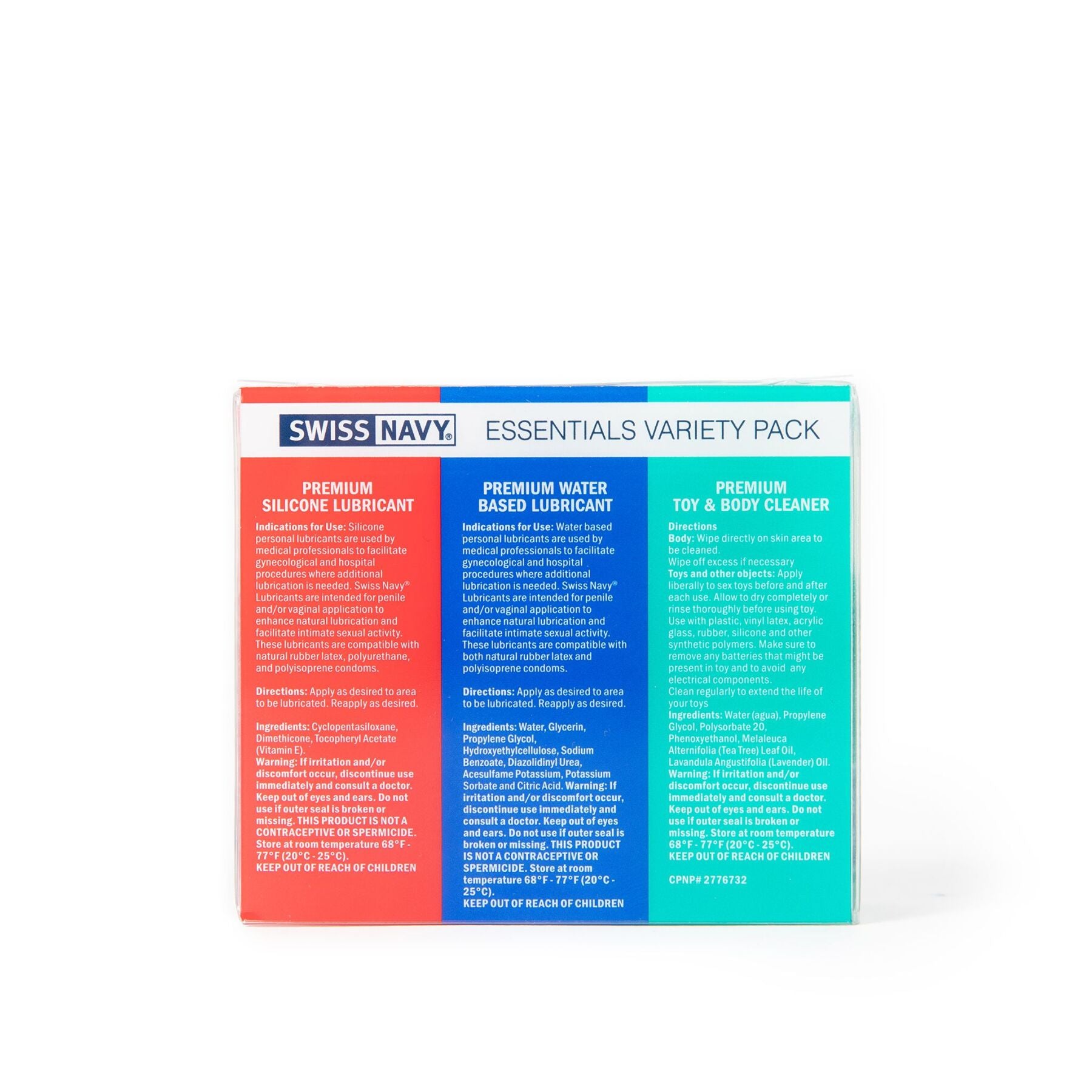 Swiss Navy (США) Набір Swiss Navy Essentials Variety Pack 3 х 30 мл