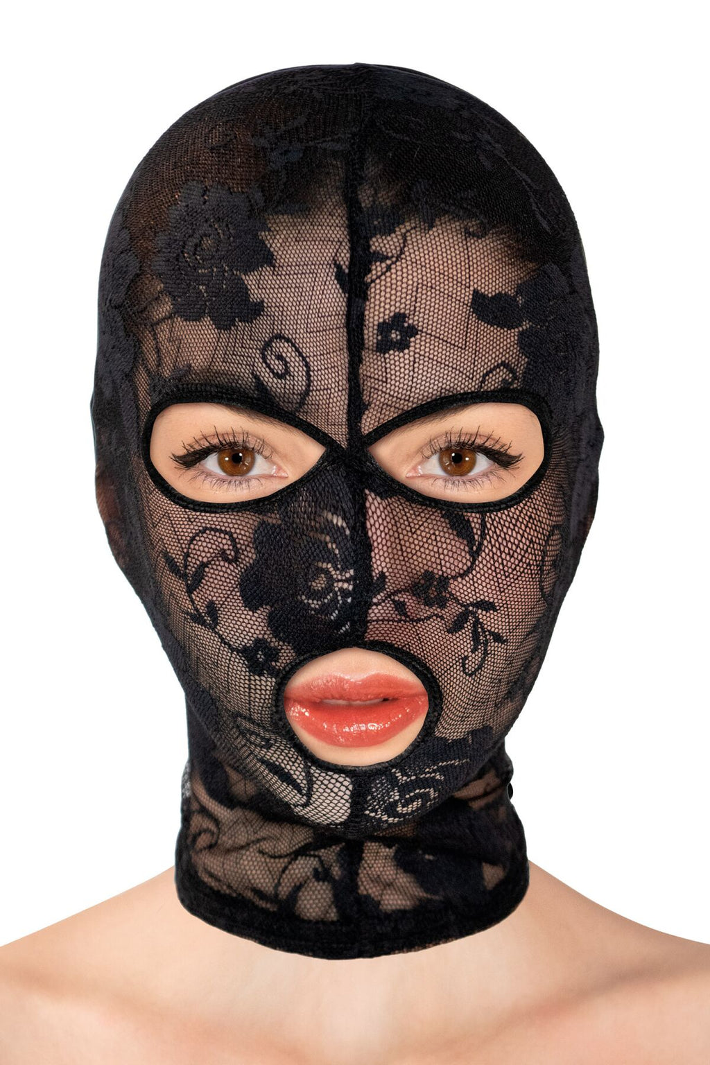 Fetish Tentation (Франція) Капюшон для БДСМ Fetish Tentation Patterned fishnet hood