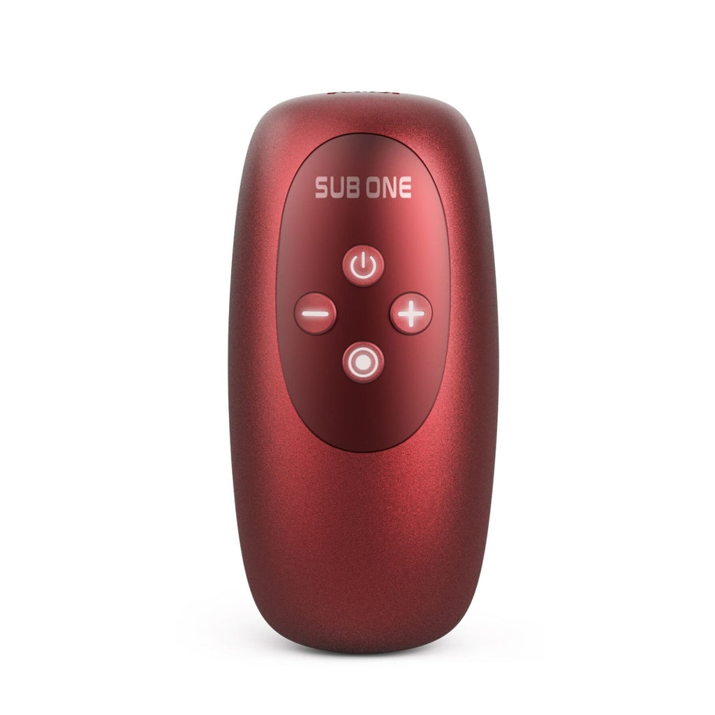 Manwan (Франція) Мастурбатор з вібрацією Manwan SUB.ONE Velvet Red