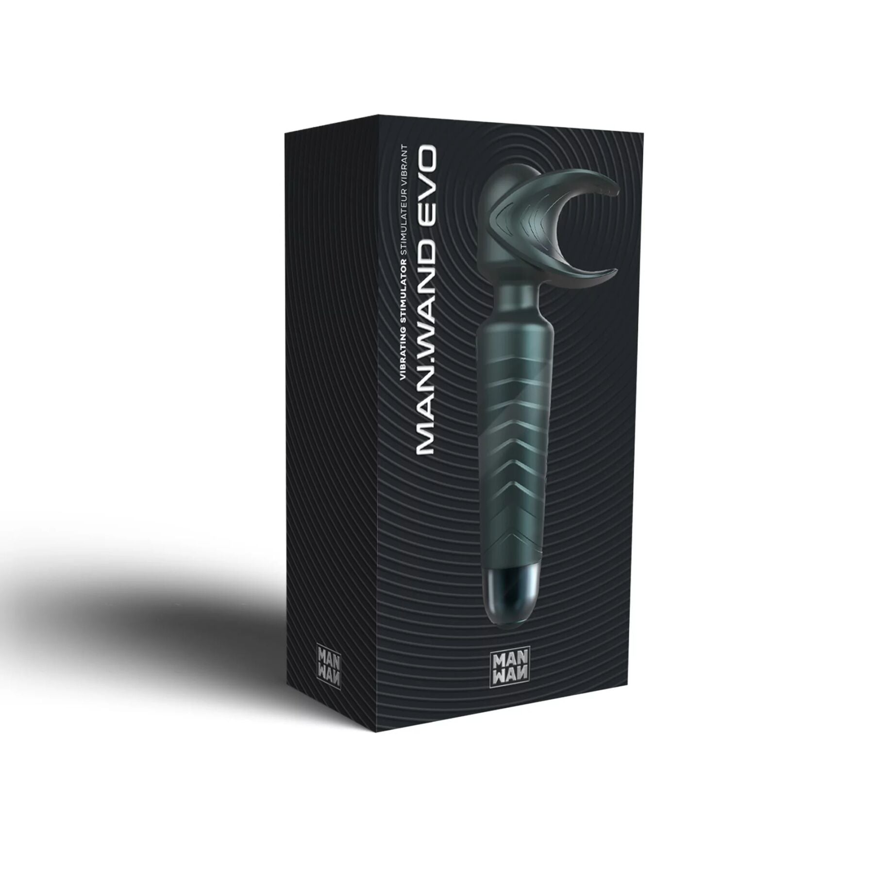 Manwan (Франція) Мастурбатор-вібромасажер Manwan MAN.WAND EVO Pine Grey, чудово для пар, вібромінет