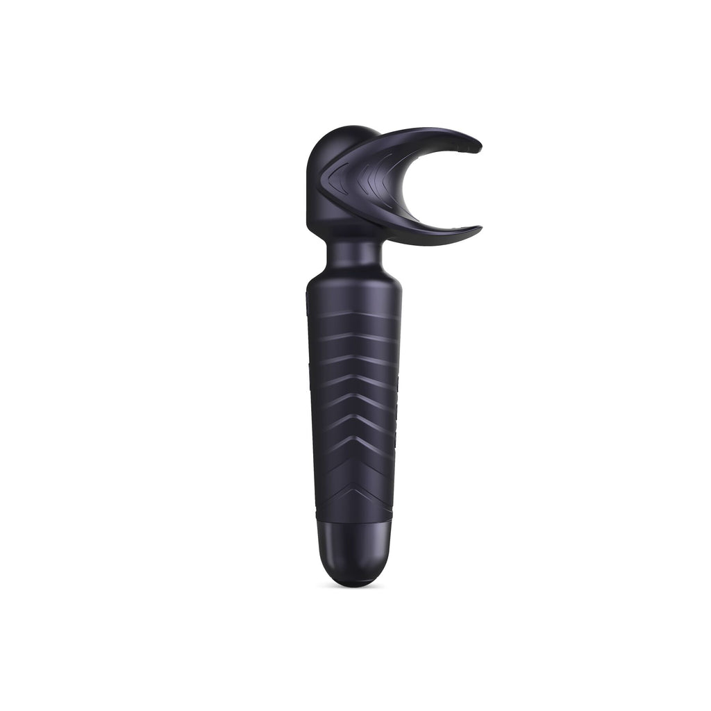 Manwan (Франція) Мастурбатор-вібромасажер Manwan MAN.WAND EVO Black Plum, чудово для пар, вібромінет