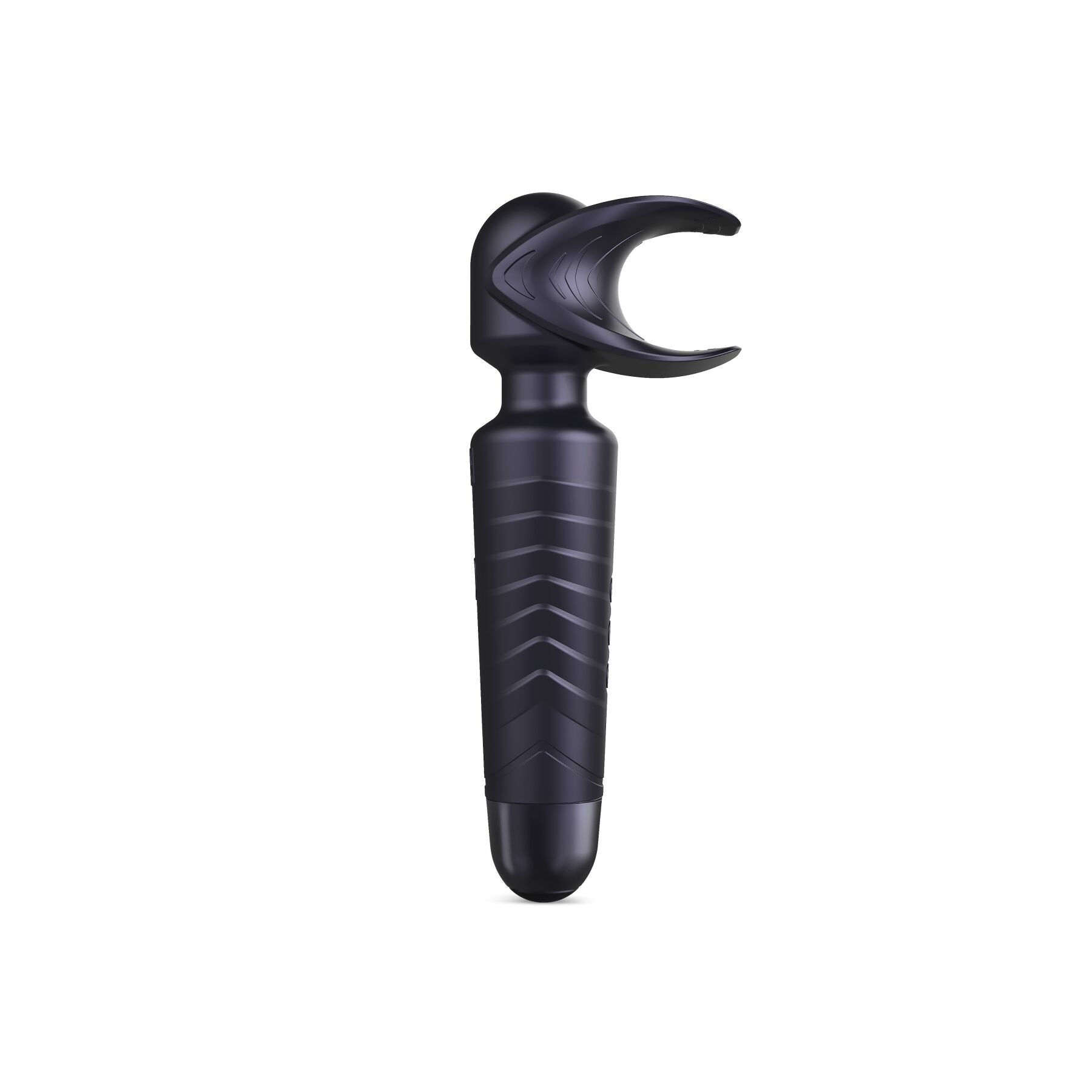 Manwan (Франція) Мастурбатор-вібромасажер Manwan MAN.WAND EVO Black Plum, чудово для пар, вібромінет