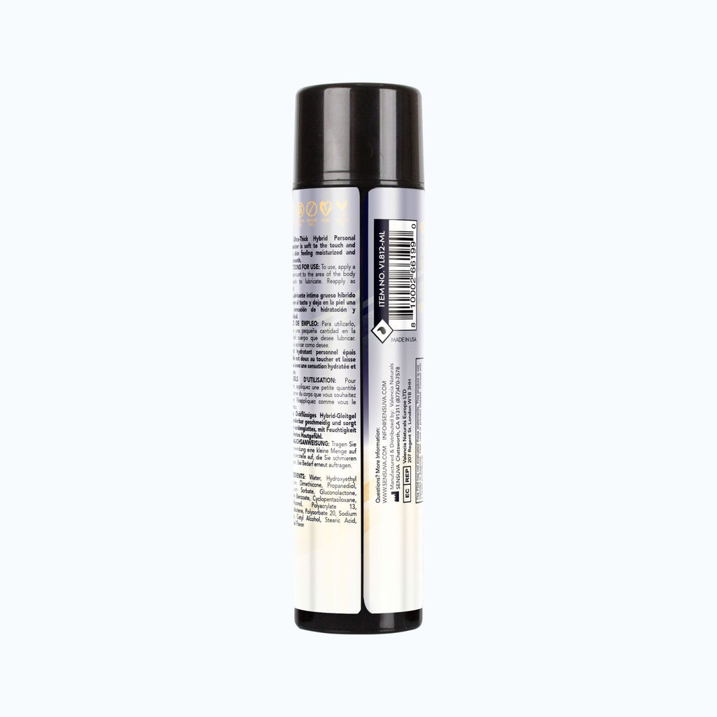 Sensuva (США) Анальна змазка на гібридній основі Sensuva UltraThick Anal Hybrid (150 мл), дуже густа