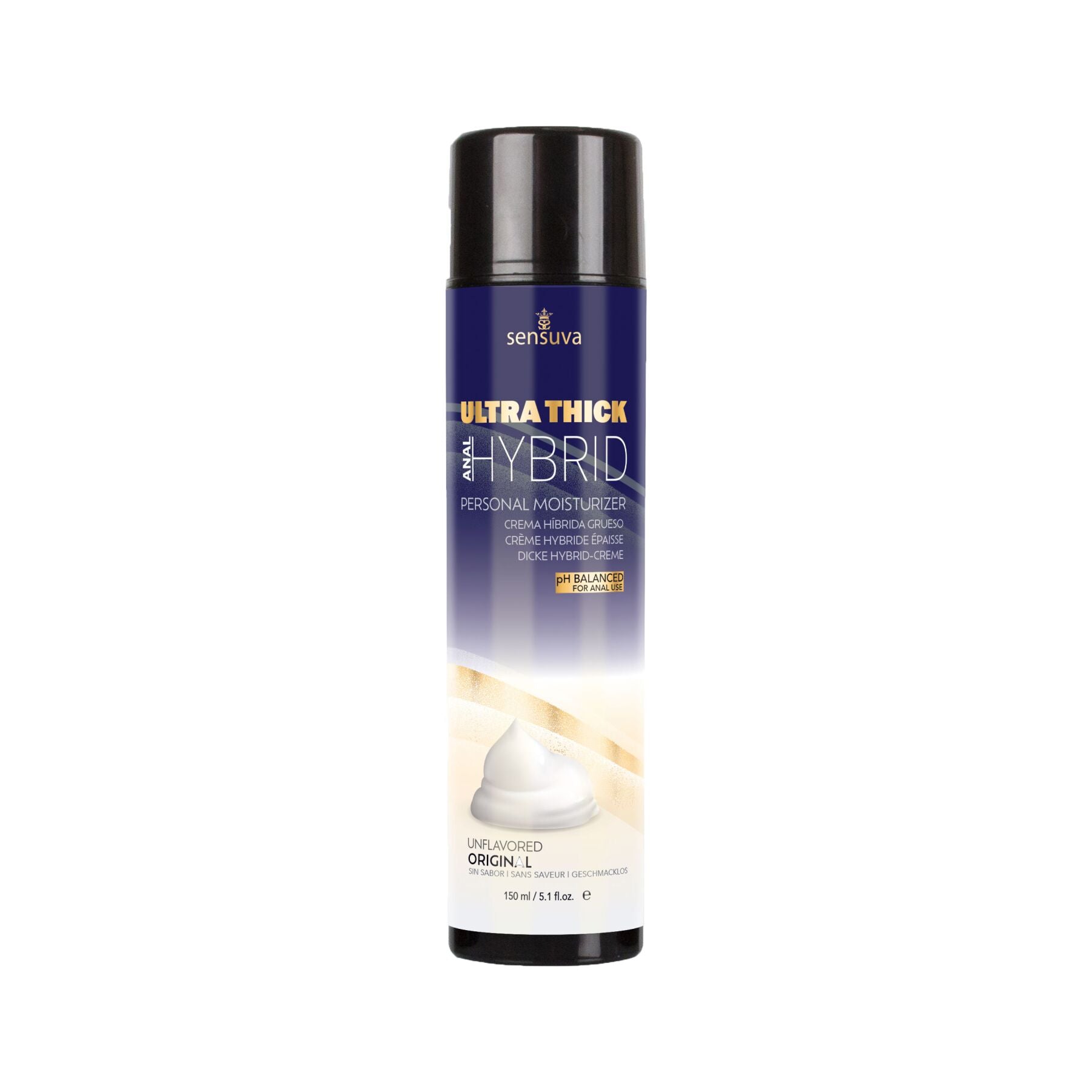 Sensuva (США) Анальна змазка на гібридній основі Sensuva UltraThick Anal Hybrid (150 мл), дуже густа
