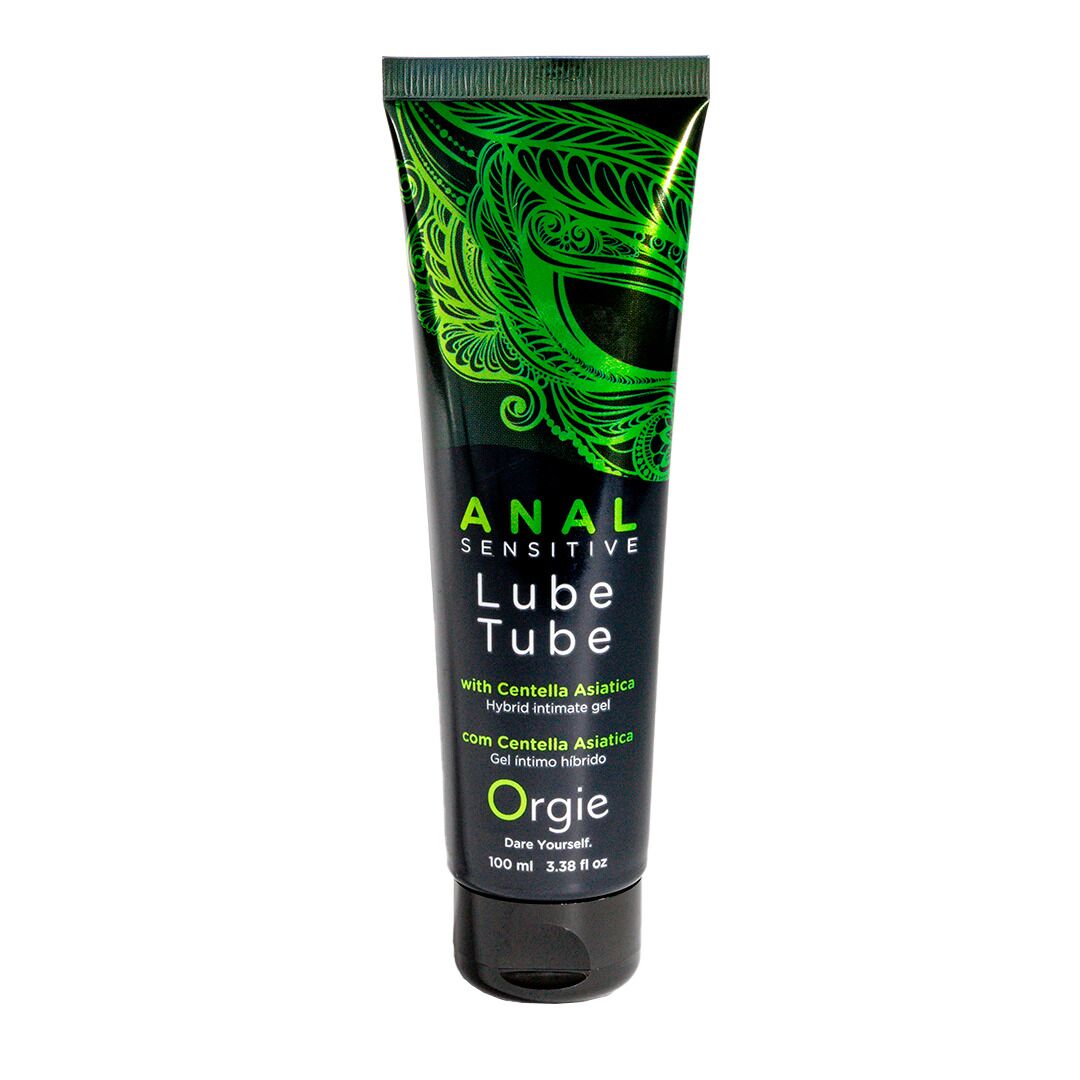 Orgie (Бразилія-Португалія) Анальна змазка Orgie Lube Tube Anal Sensitive, 100 мл, водна основа, імітація силікону