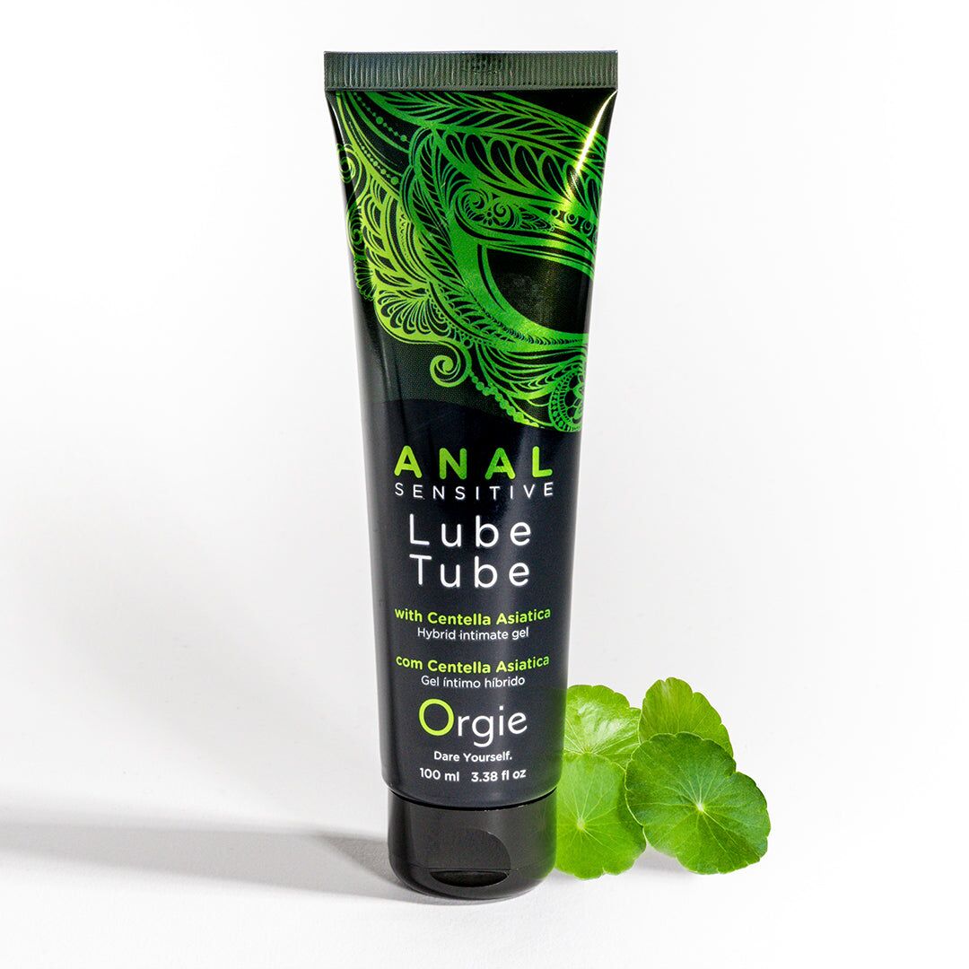 Orgie (Бразилія-Португалія) Анальна змазка Orgie Lube Tube Anal Sensitive, 100 мл, водна основа, імітація силікону