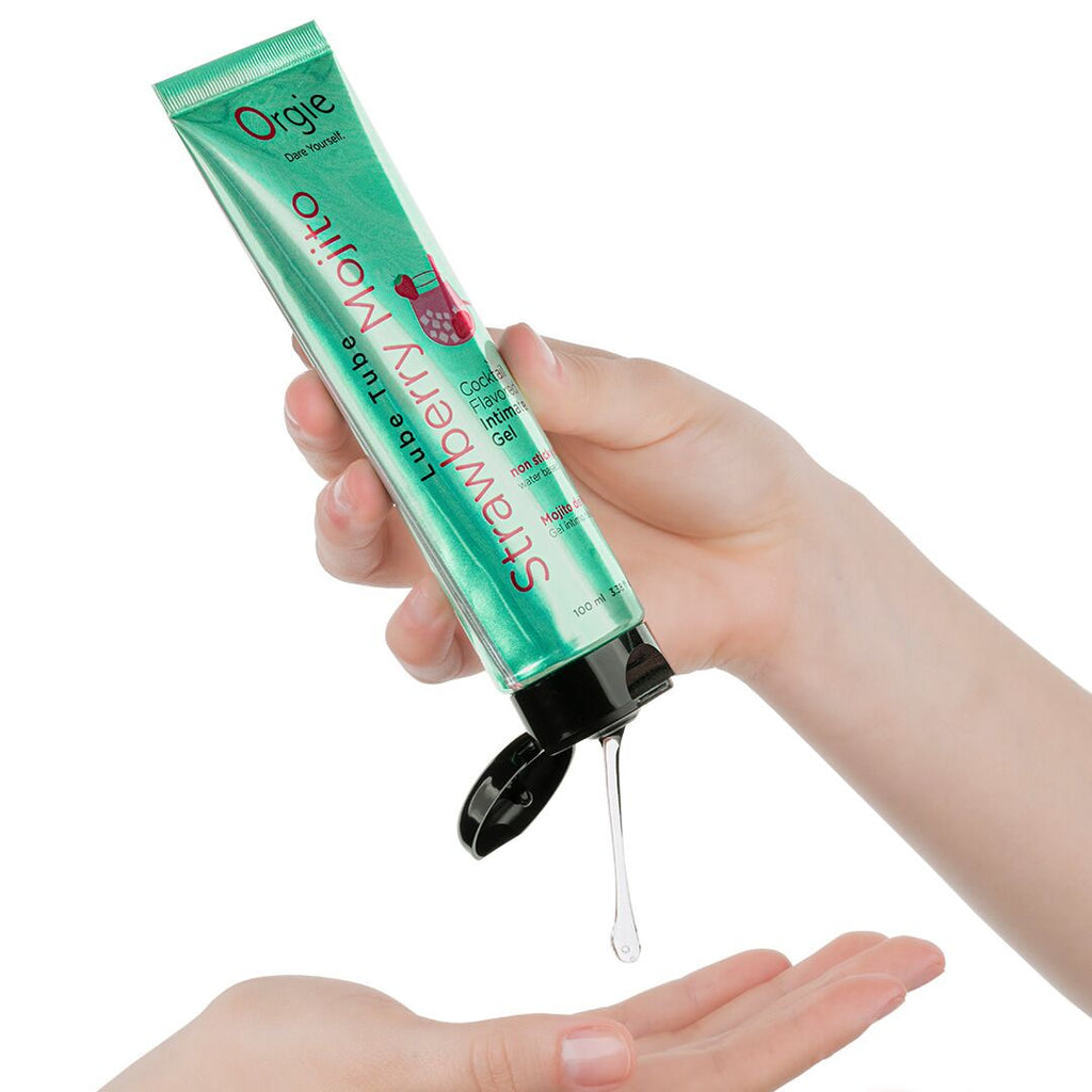 Orgie (Бразилія-Португалія) Лубрикант на водній основі Orgie Lube Tube Strawberry Mojito, 100 мл