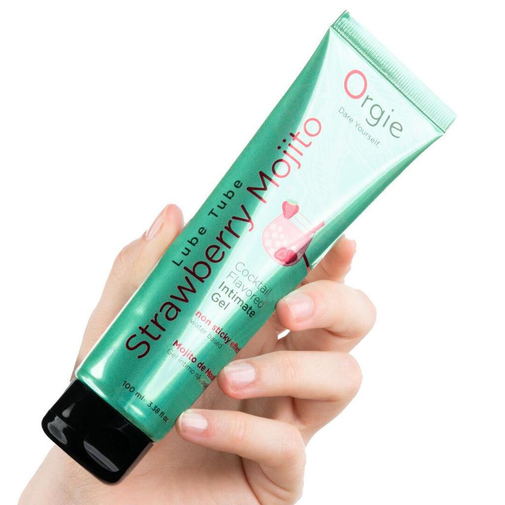 Orgie (Бразилія-Португалія) Лубрикант на водній основі Orgie Lube Tube Strawberry Mojito, 100 мл
