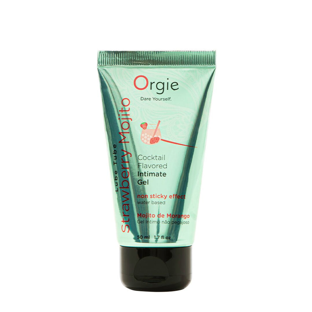 Orgie (Бразилія-Португалія) Лубрикант на водній основі Orgie Lube Tube Strawberry Mojito, 50 мл
