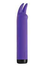 Вібратор S Pleasures Bullets Amethyst, фіолетовий, з двома відростками, 10 режимів, діаметр 2,8 см