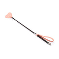 Liebe Seele (Японія) Шльопалка-сердечко Liebe Seele Dark Candy Pink Riding Crop, 55 см