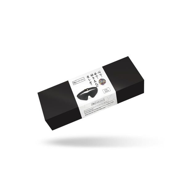 Liebe Seele (Японія) Маска на очі Liebe Seele Boudoir Amor Blindfold Black, щільне прилягання, оксамитовий фініш