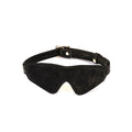 Liebe Seele (Японія) Маска на очі Liebe Seele Boudoir Amor Blindfold Black, щільне прилягання, оксамитовий фініш