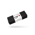 Повітропроникний кляп Liebe Seele Boudoir Amor Ball Gag Black, силіконова кулька, діаметр 4,3 см