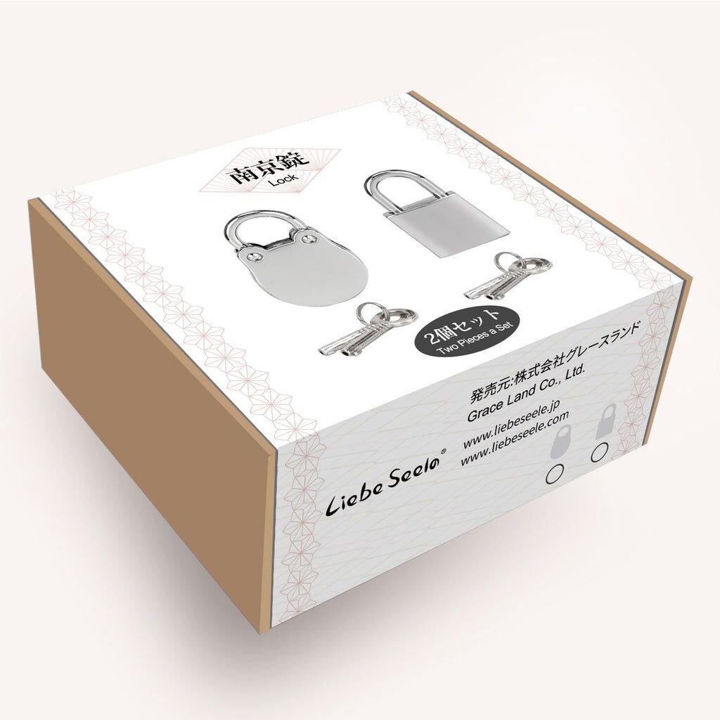 Liebe Seele (Японія) Замочок Liebe Seele Regular Padlock Silver (2 шт)