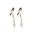 Liebe Seele (Японія) Затискачі для сосків з підвіскою Liebe Seele Rose Tree Nipple Clamps Gold