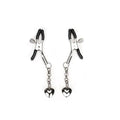 Liebe Seele (Японія) Затискачі для сосків Liebe Seele Solid Heart Nipple Clamps Silver, підвіска-сердечко